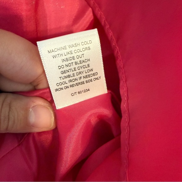 Just...Taylor Vibrant Pink and White Dress - Picture 6 of 8